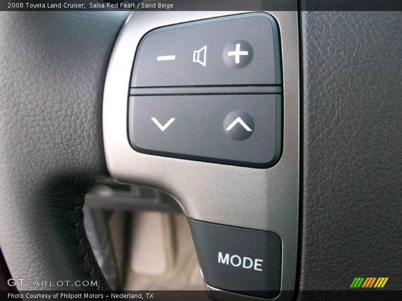 Salsa Red Pearl / Sand Beige 2008 Toyota Land Cruiser