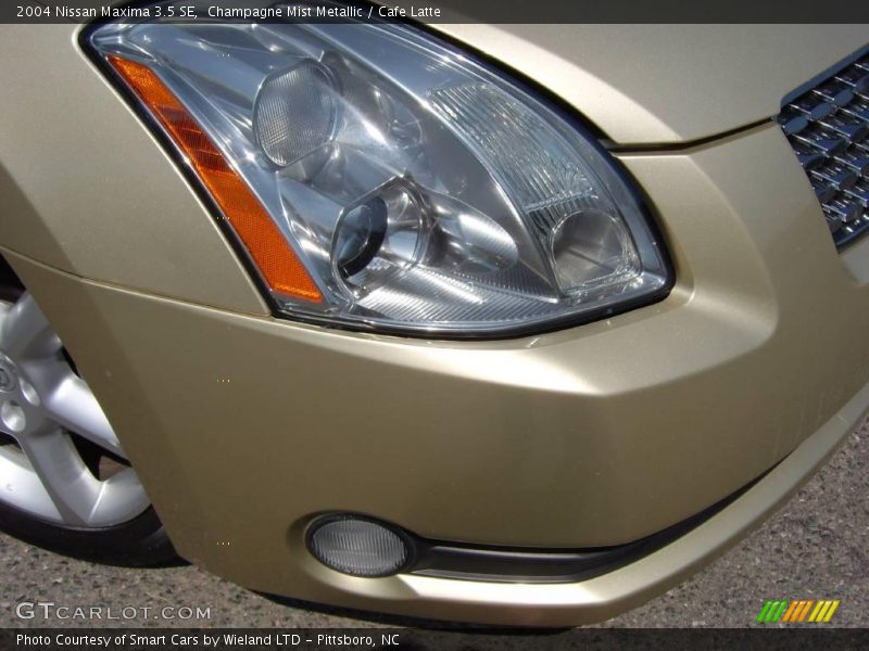Champagne Mist Metallic / Cafe Latte 2004 Nissan Maxima 3.5 SE