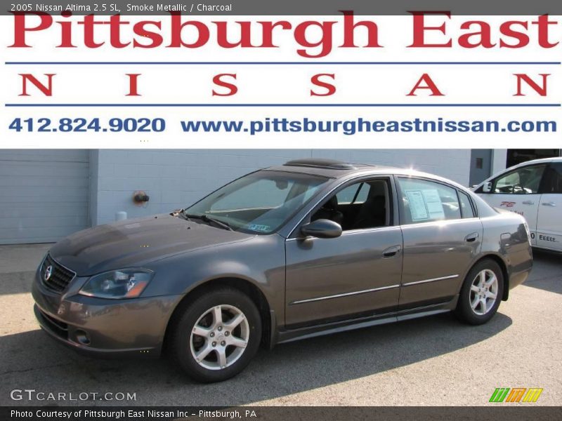 Smoke Metallic / Charcoal 2005 Nissan Altima 2.5 SL
