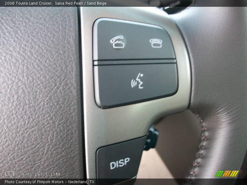 Salsa Red Pearl / Sand Beige 2008 Toyota Land Cruiser