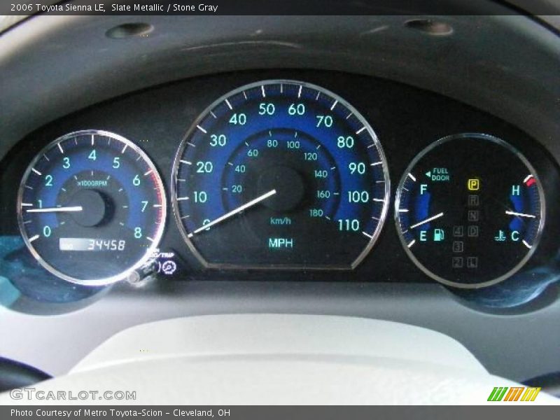 Slate Metallic / Stone Gray 2006 Toyota Sienna LE