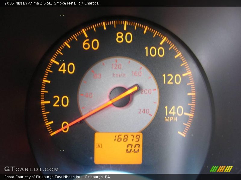 Smoke Metallic / Charcoal 2005 Nissan Altima 2.5 SL