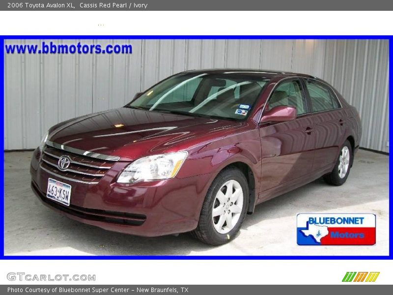 Cassis Red Pearl / Ivory 2006 Toyota Avalon XL