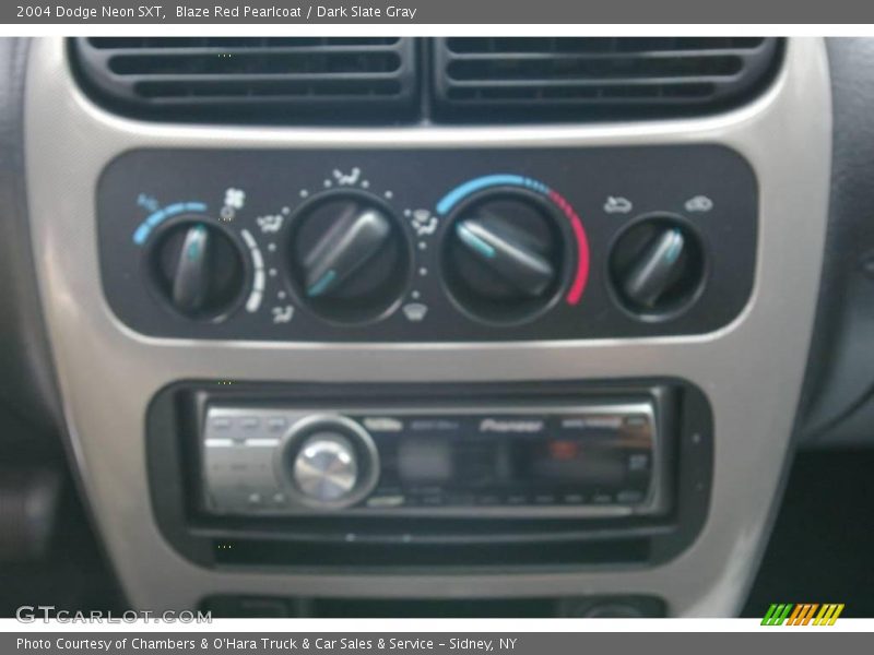 Blaze Red Pearlcoat / Dark Slate Gray 2004 Dodge Neon SXT
