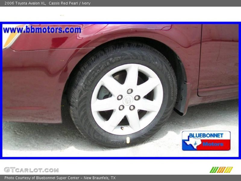 Cassis Red Pearl / Ivory 2006 Toyota Avalon XL