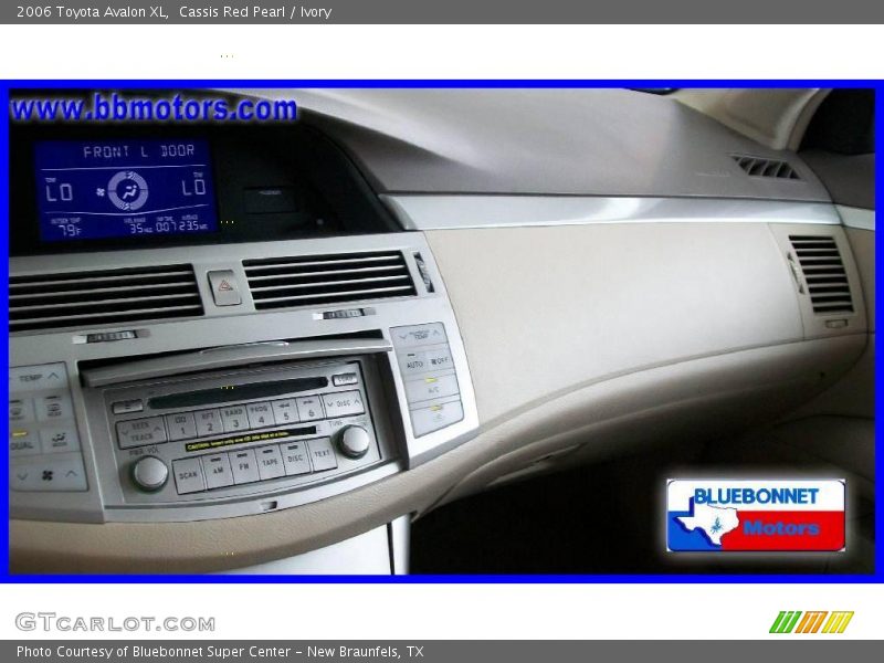 Cassis Red Pearl / Ivory 2006 Toyota Avalon XL
