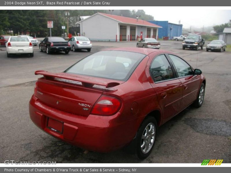 Blaze Red Pearlcoat / Dark Slate Gray 2004 Dodge Neon SXT