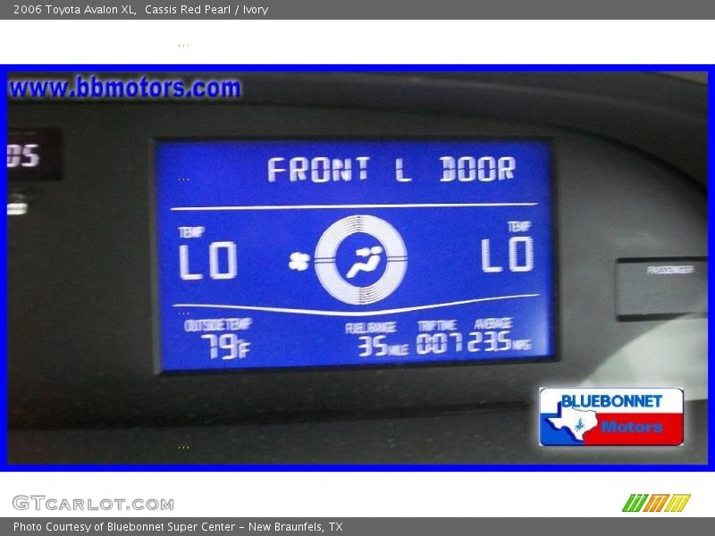Cassis Red Pearl / Ivory 2006 Toyota Avalon XL