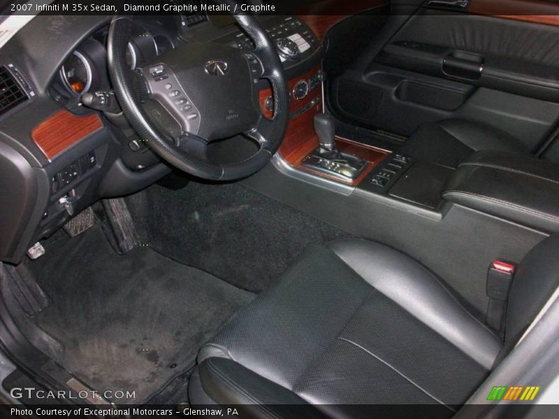 Diamond Graphite Metallic / Graphite 2007 Infiniti M 35x Sedan