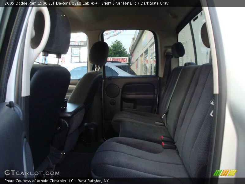 Bright Silver Metallic / Dark Slate Gray 2005 Dodge Ram 1500 SLT Daytona Quad Cab 4x4