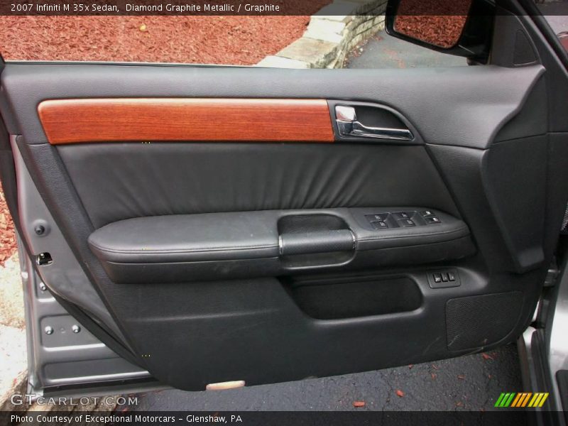 Diamond Graphite Metallic / Graphite 2007 Infiniti M 35x Sedan