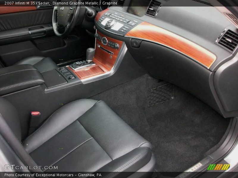 Diamond Graphite Metallic / Graphite 2007 Infiniti M 35x Sedan