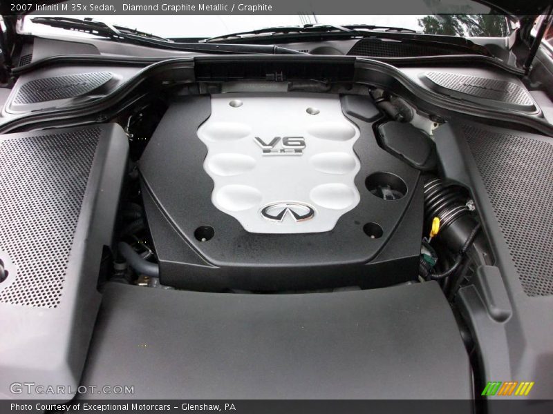 Diamond Graphite Metallic / Graphite 2007 Infiniti M 35x Sedan