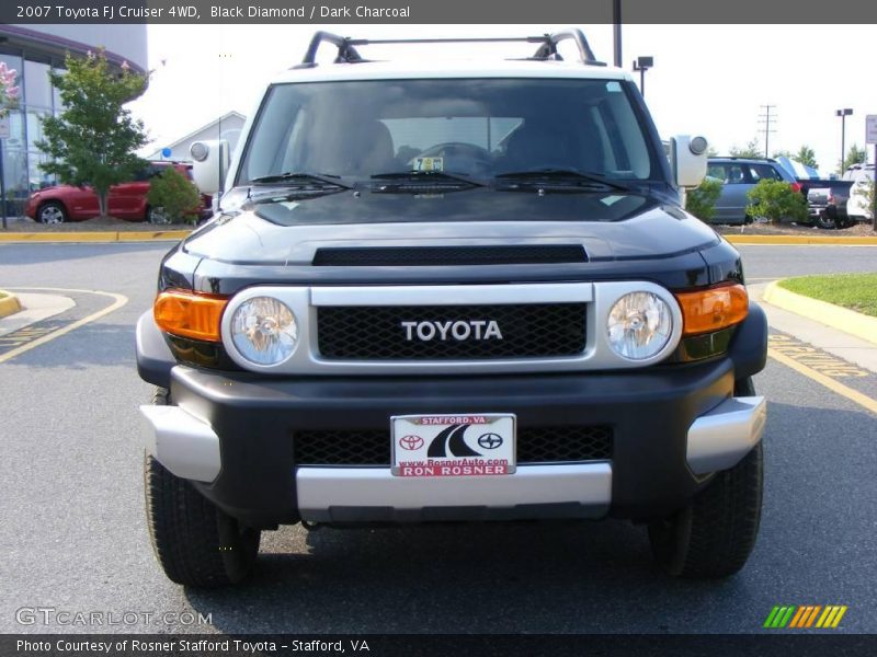 Black Diamond / Dark Charcoal 2007 Toyota FJ Cruiser 4WD