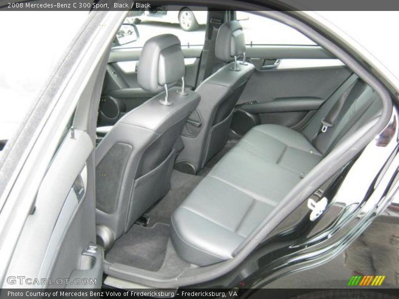 Black / Black 2008 Mercedes-Benz C 300 Sport