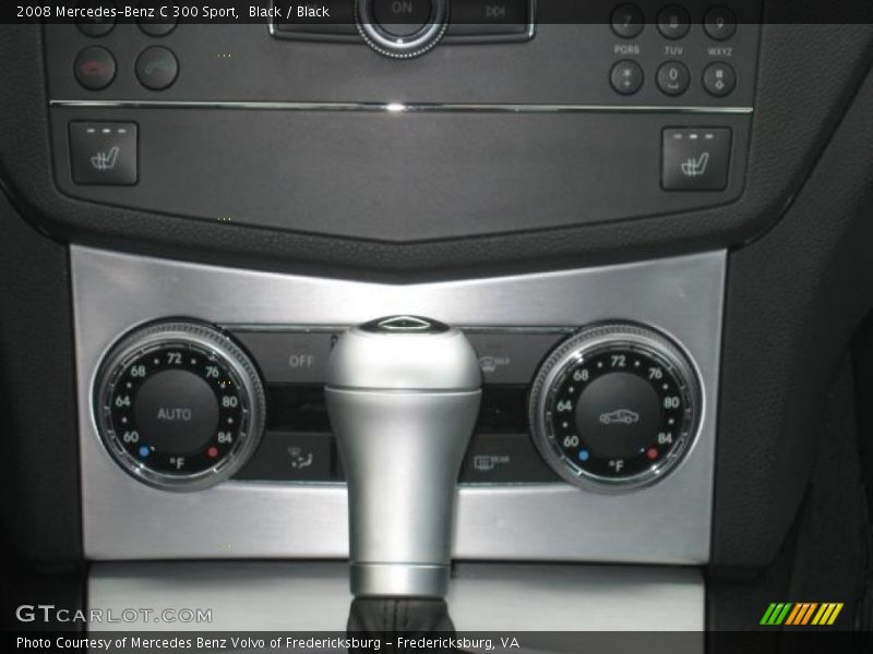 Black / Black 2008 Mercedes-Benz C 300 Sport