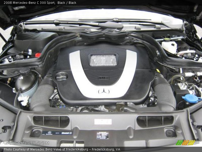 Black / Black 2008 Mercedes-Benz C 300 Sport