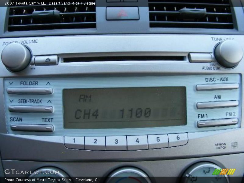 Desert Sand Mica / Bisque 2007 Toyota Camry LE