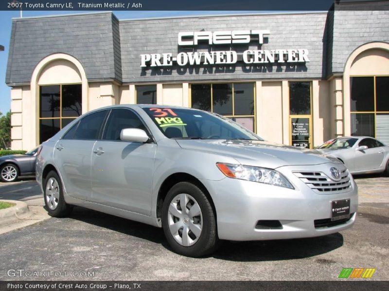 Titanium Metallic / Ash 2007 Toyota Camry LE