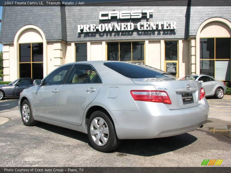 Titanium Metallic / Ash 2007 Toyota Camry LE