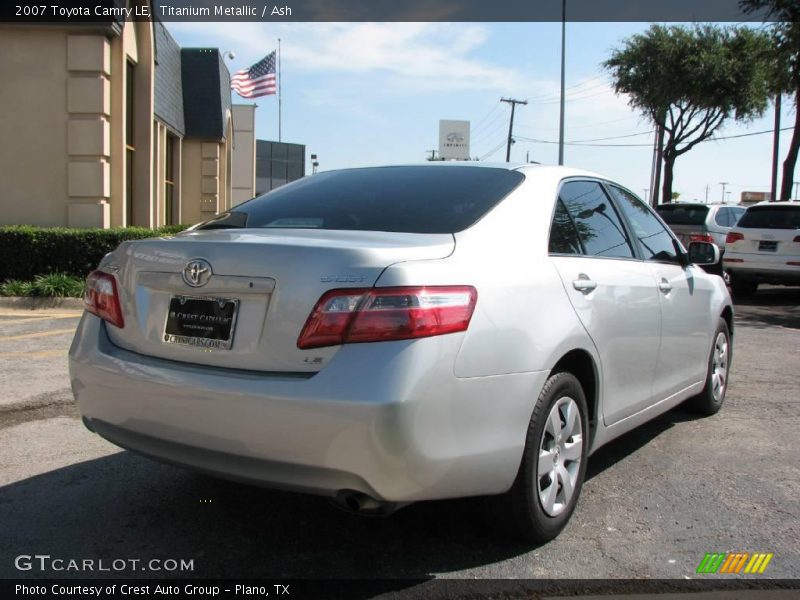 Titanium Metallic / Ash 2007 Toyota Camry LE