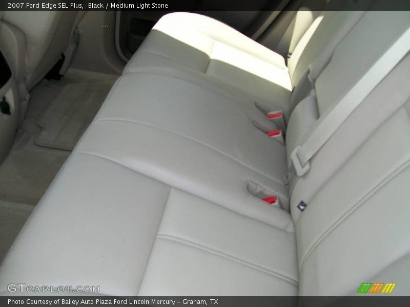 Black / Medium Light Stone 2007 Ford Edge SEL Plus