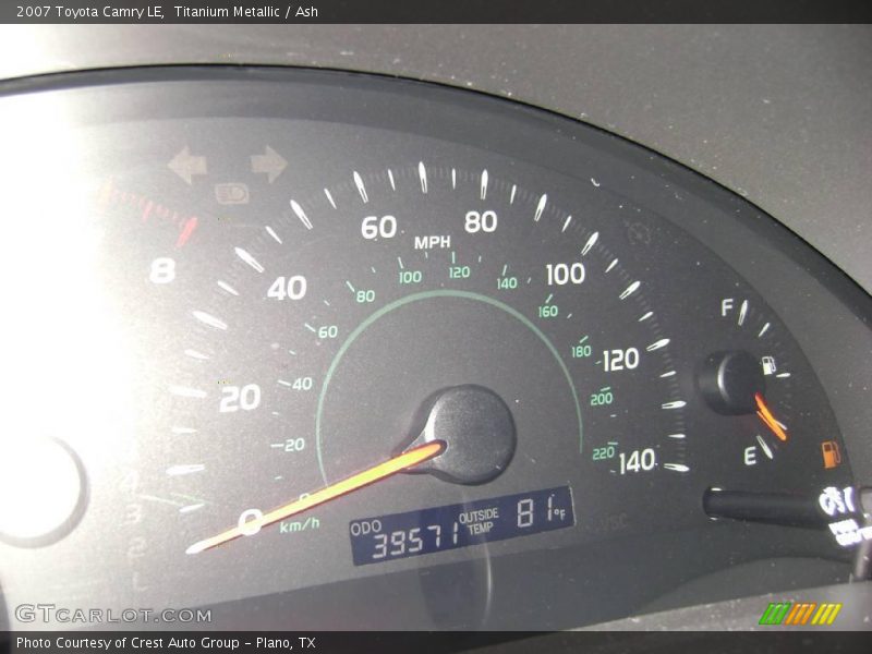 Titanium Metallic / Ash 2007 Toyota Camry LE