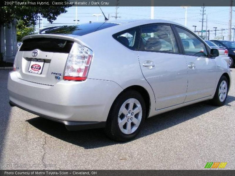 Classic Silver Metallic / Dark Gray 2007 Toyota Prius Hybrid