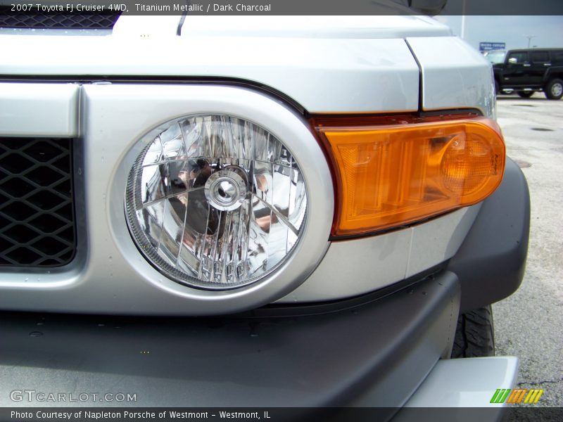 Titanium Metallic / Dark Charcoal 2007 Toyota FJ Cruiser 4WD