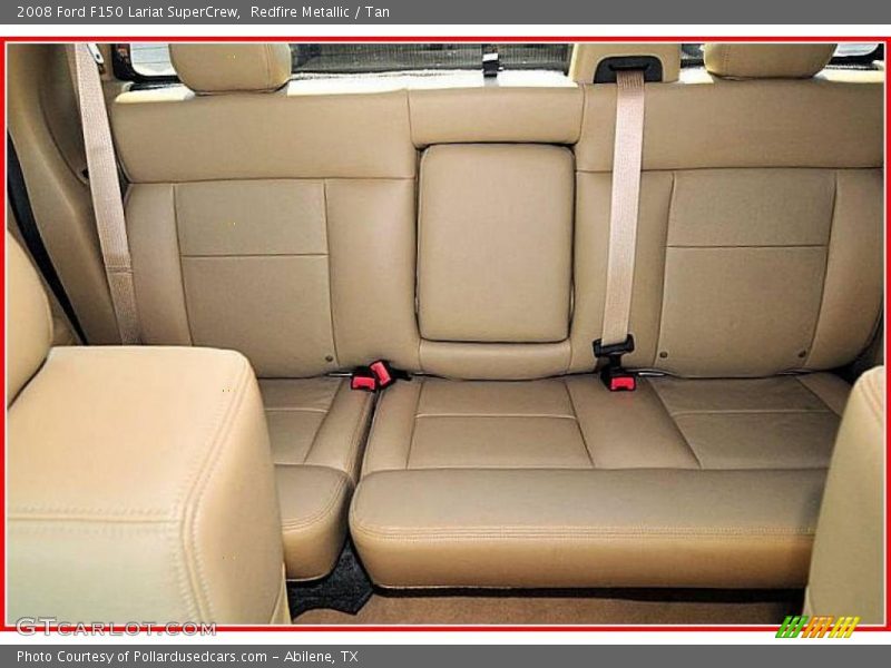 Redfire Metallic / Tan 2008 Ford F150 Lariat SuperCrew