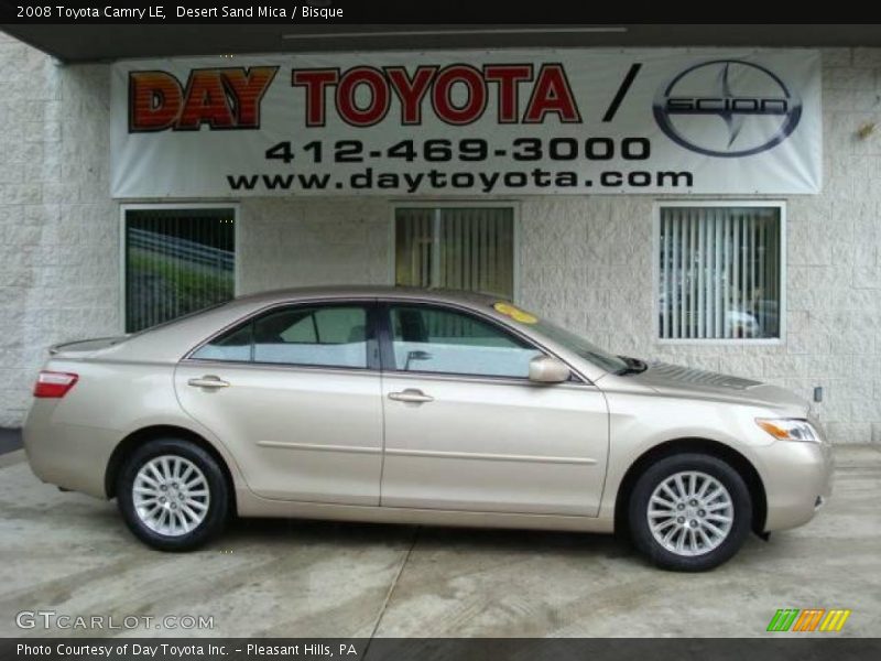 Desert Sand Mica / Bisque 2008 Toyota Camry LE