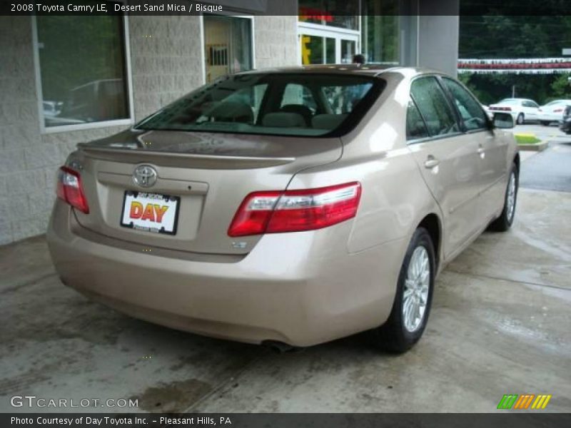 Desert Sand Mica / Bisque 2008 Toyota Camry LE