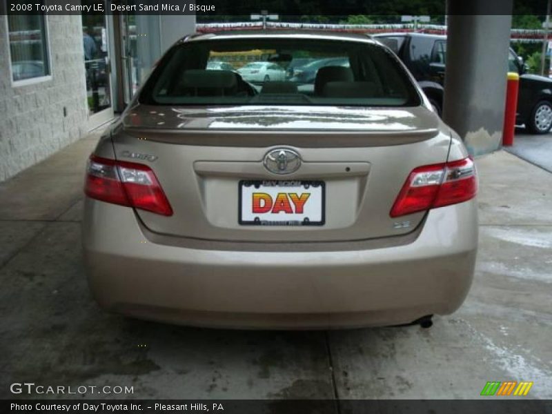 Desert Sand Mica / Bisque 2008 Toyota Camry LE