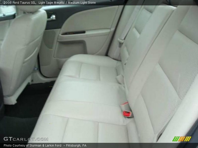 Light Sage Metallic / Medium Light Stone 2008 Ford Taurus SEL