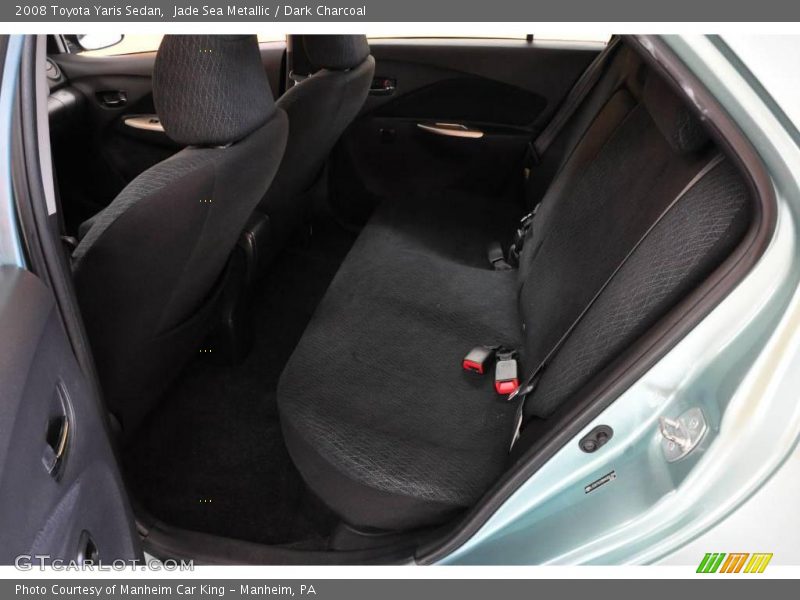 Jade Sea Metallic / Dark Charcoal 2008 Toyota Yaris Sedan