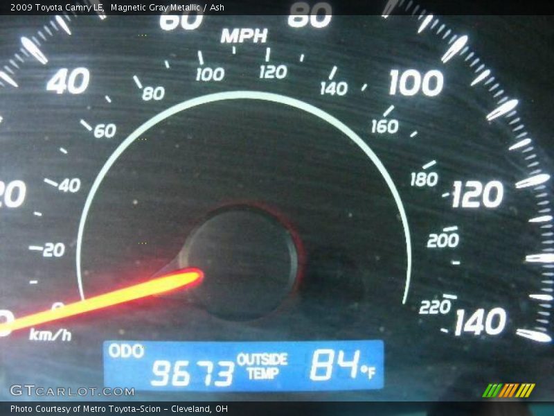 Magnetic Gray Metallic / Ash 2009 Toyota Camry LE