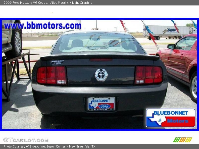 Alloy Metallic / Light Graphite 2009 Ford Mustang V6 Coupe
