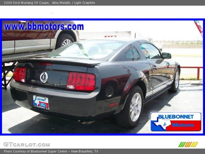 Alloy Metallic / Light Graphite 2009 Ford Mustang V6 Coupe