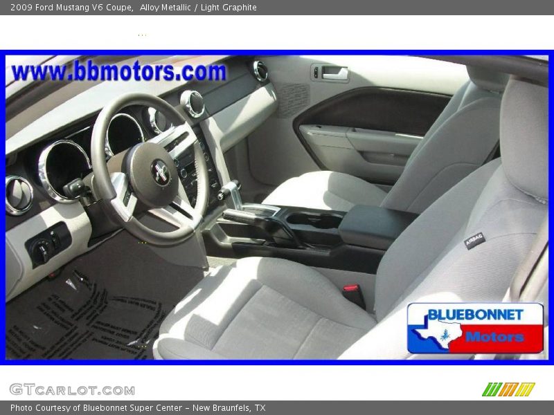 Alloy Metallic / Light Graphite 2009 Ford Mustang V6 Coupe