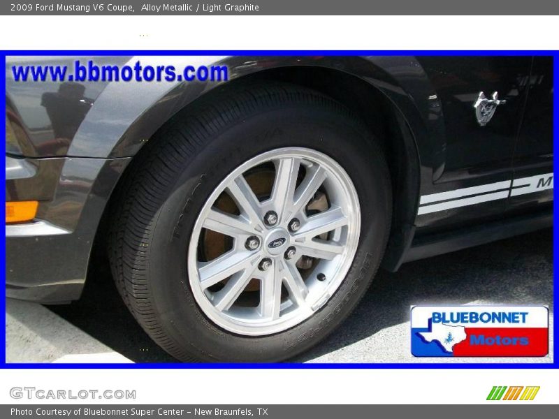 Alloy Metallic / Light Graphite 2009 Ford Mustang V6 Coupe