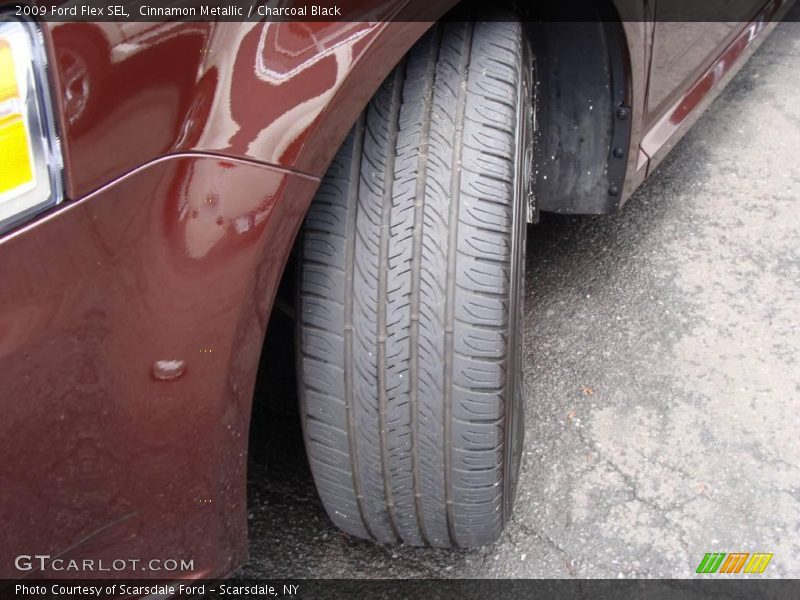 Cinnamon Metallic / Charcoal Black 2009 Ford Flex SEL