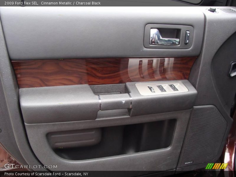 Cinnamon Metallic / Charcoal Black 2009 Ford Flex SEL