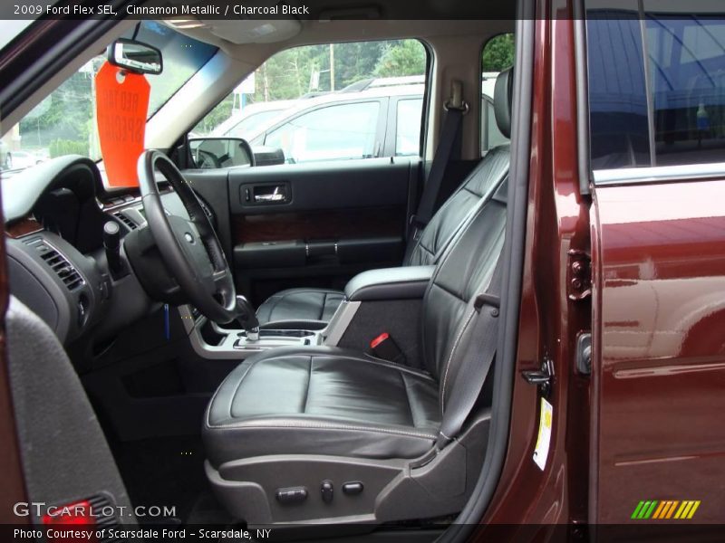 Cinnamon Metallic / Charcoal Black 2009 Ford Flex SEL