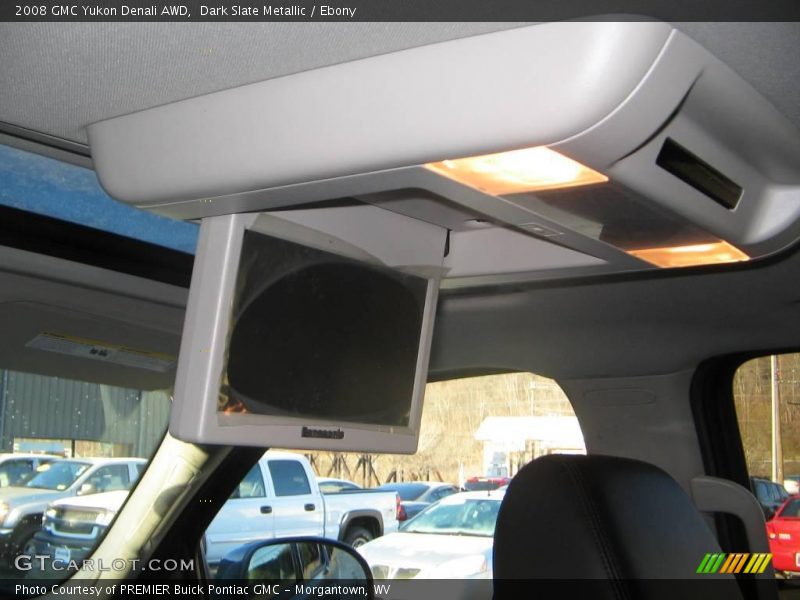 Dark Slate Metallic / Ebony 2008 GMC Yukon Denali AWD