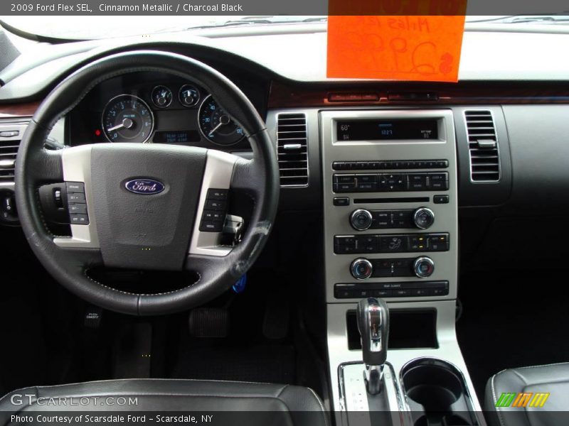 Cinnamon Metallic / Charcoal Black 2009 Ford Flex SEL