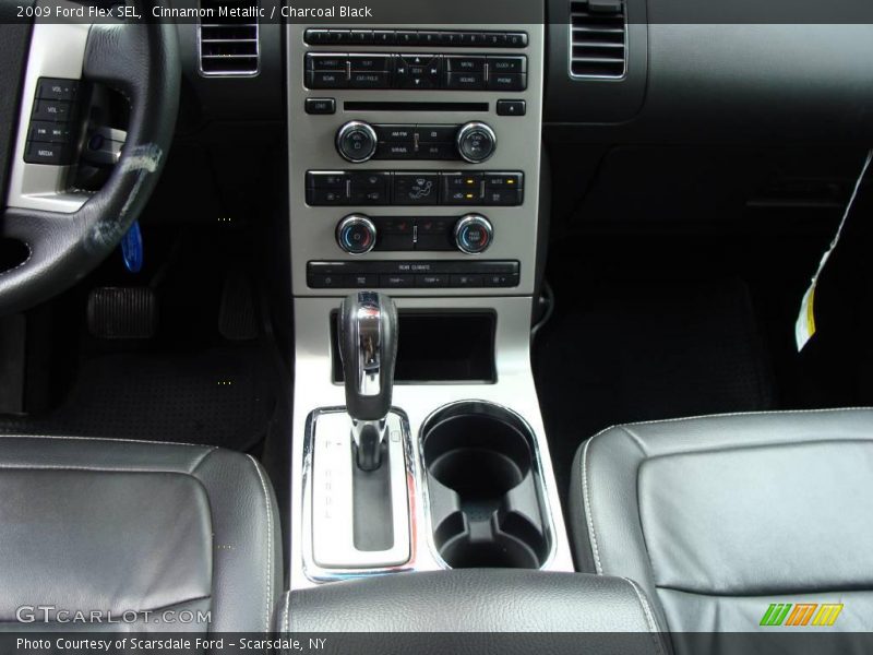 Cinnamon Metallic / Charcoal Black 2009 Ford Flex SEL