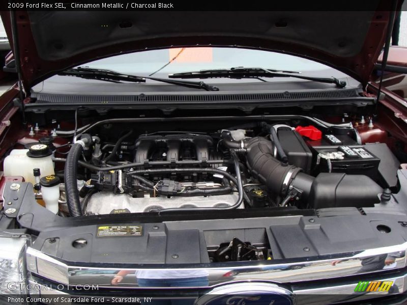 Cinnamon Metallic / Charcoal Black 2009 Ford Flex SEL