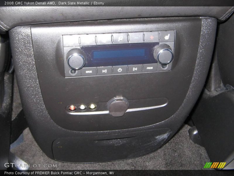 Dark Slate Metallic / Ebony 2008 GMC Yukon Denali AWD
