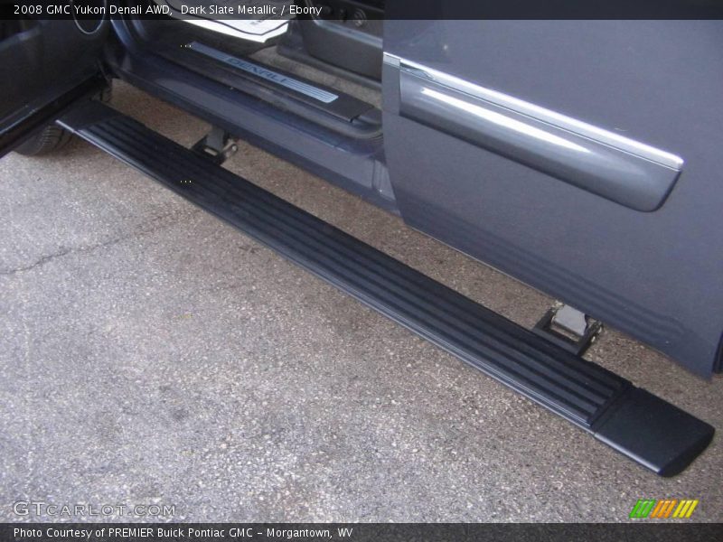 Dark Slate Metallic / Ebony 2008 GMC Yukon Denali AWD