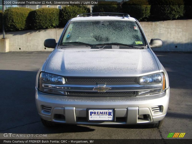 Silverstone Metallic / Light Gray 2006 Chevrolet TrailBlazer LS 4x4